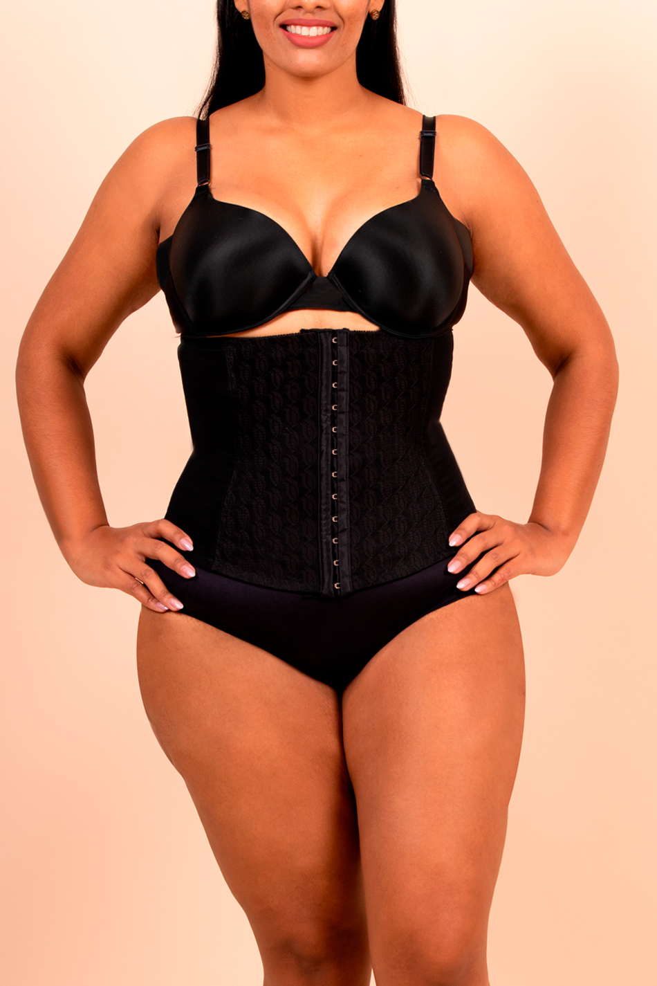 Ardyss Corselette - Deluxe Style 30 - Black - 34